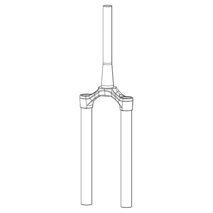 RockShox Fork CSU for Lyrik/Yari DPA 2927+ Diffusion Black 11.4018.008.461_1126024