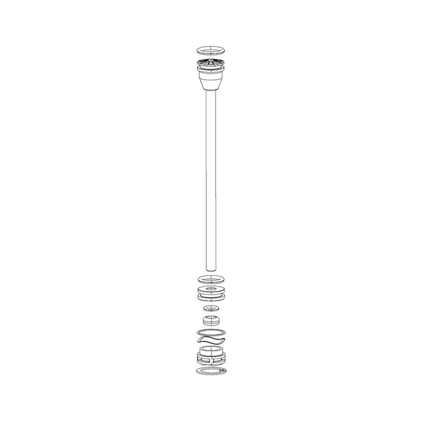 RockShox Solo Air Spring for SID/Reba 120 Blk 11.4018.010.046_1125988