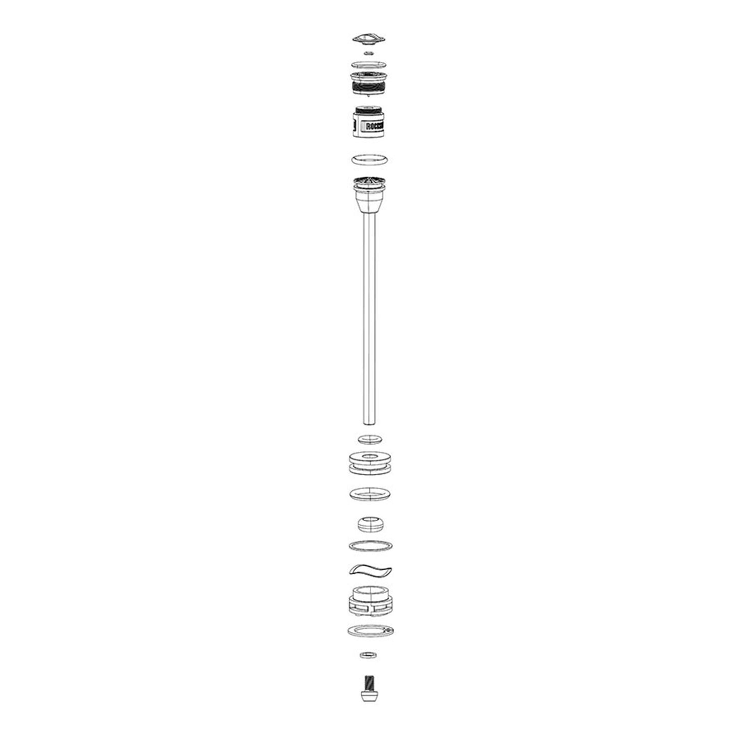 RockShox Solo Air Spring for SID B1 100 29 11.4018.010.205_1125995
