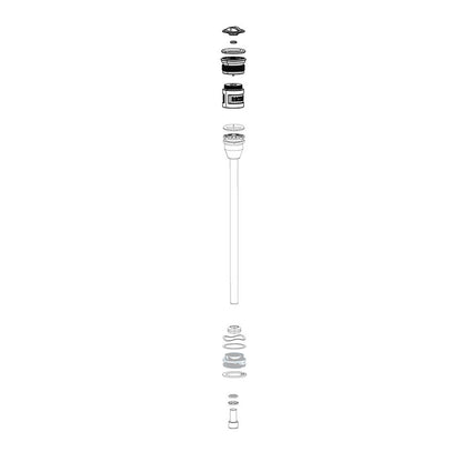 RockShox Solo Air Spring for Reba 130 A7 - 130mm 11.4018.010.227_1125998