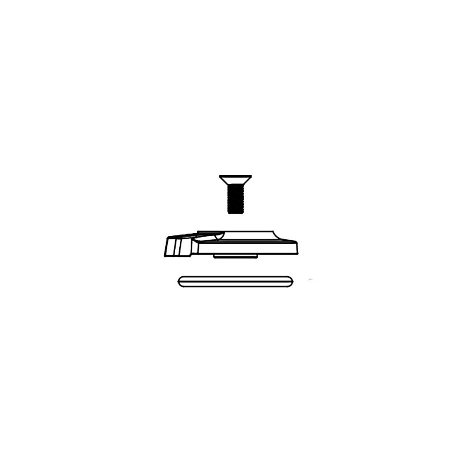 RockShox Compression Damper Knob Kit - Crown, Charger RL, SID 35  [MPN: 11.4018.082.018]_1126061