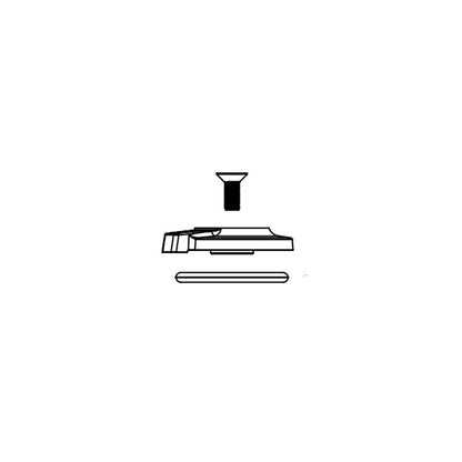 RockShox Compression Damper Knob Kit - Crown, Charger RL, SID 35  [MPN: 11.4018.082.018]_1126061