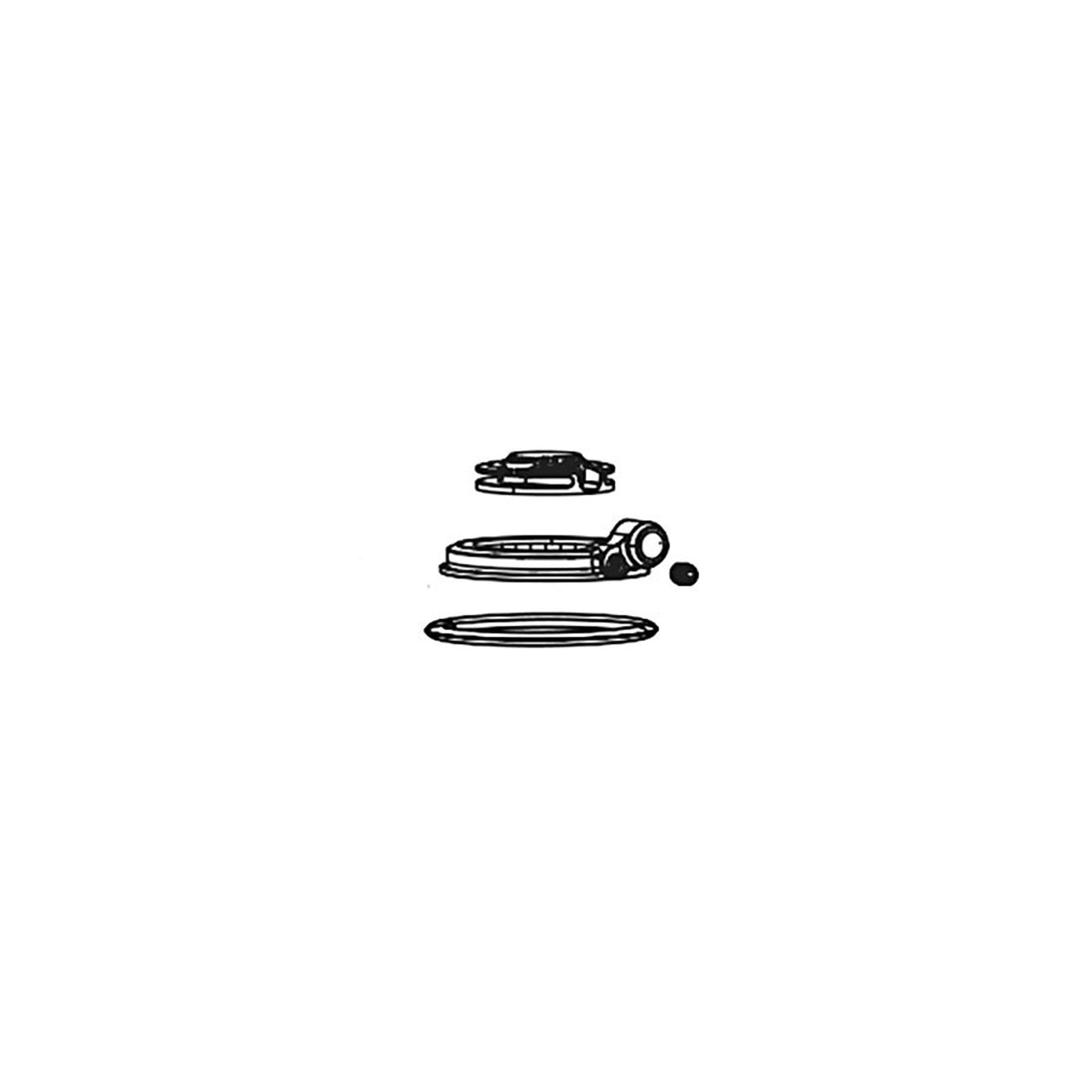 RockShox Compression Damper Knob Kit for SID/SID SL (2021) - Crown 11.4018.082.023_1126065