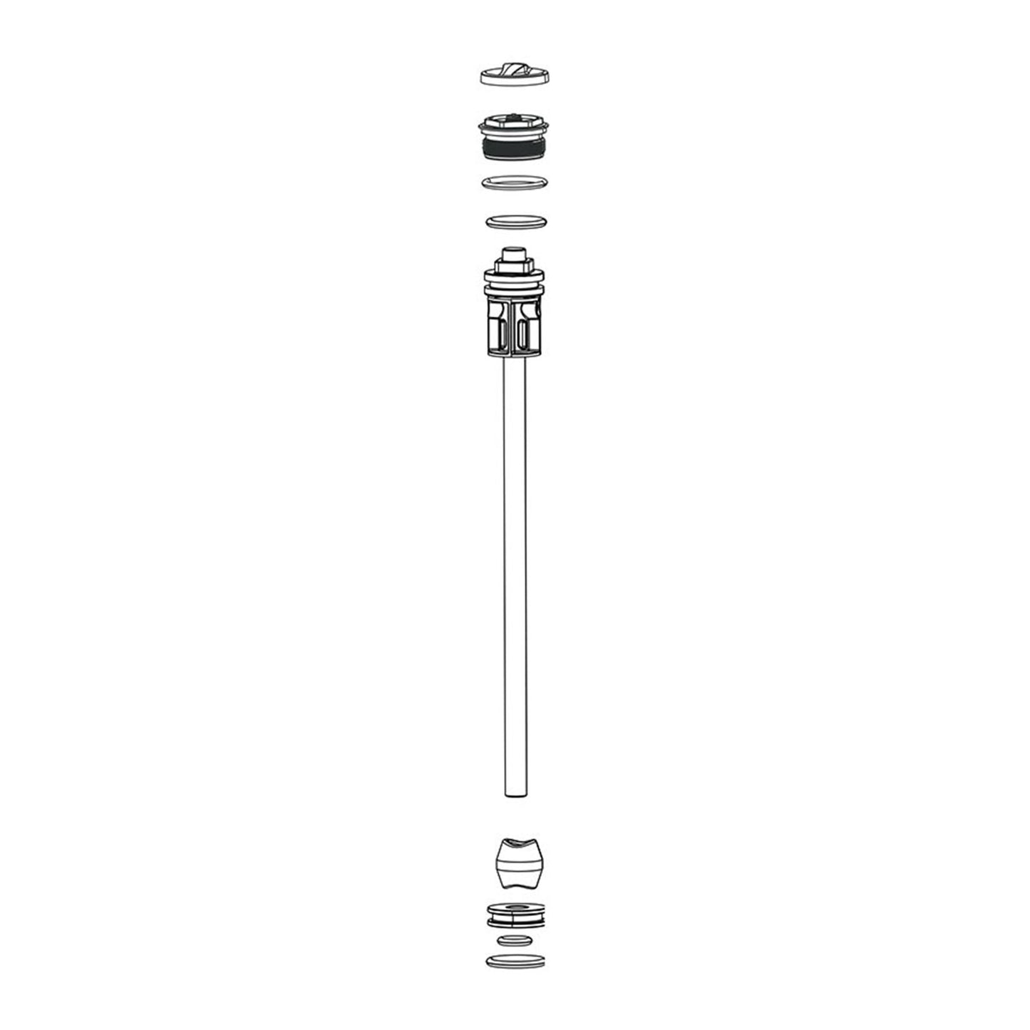 RockShox Debonair Air Spring for Sektor Debonair - 80-120mm 11.4018.087.000_1126067