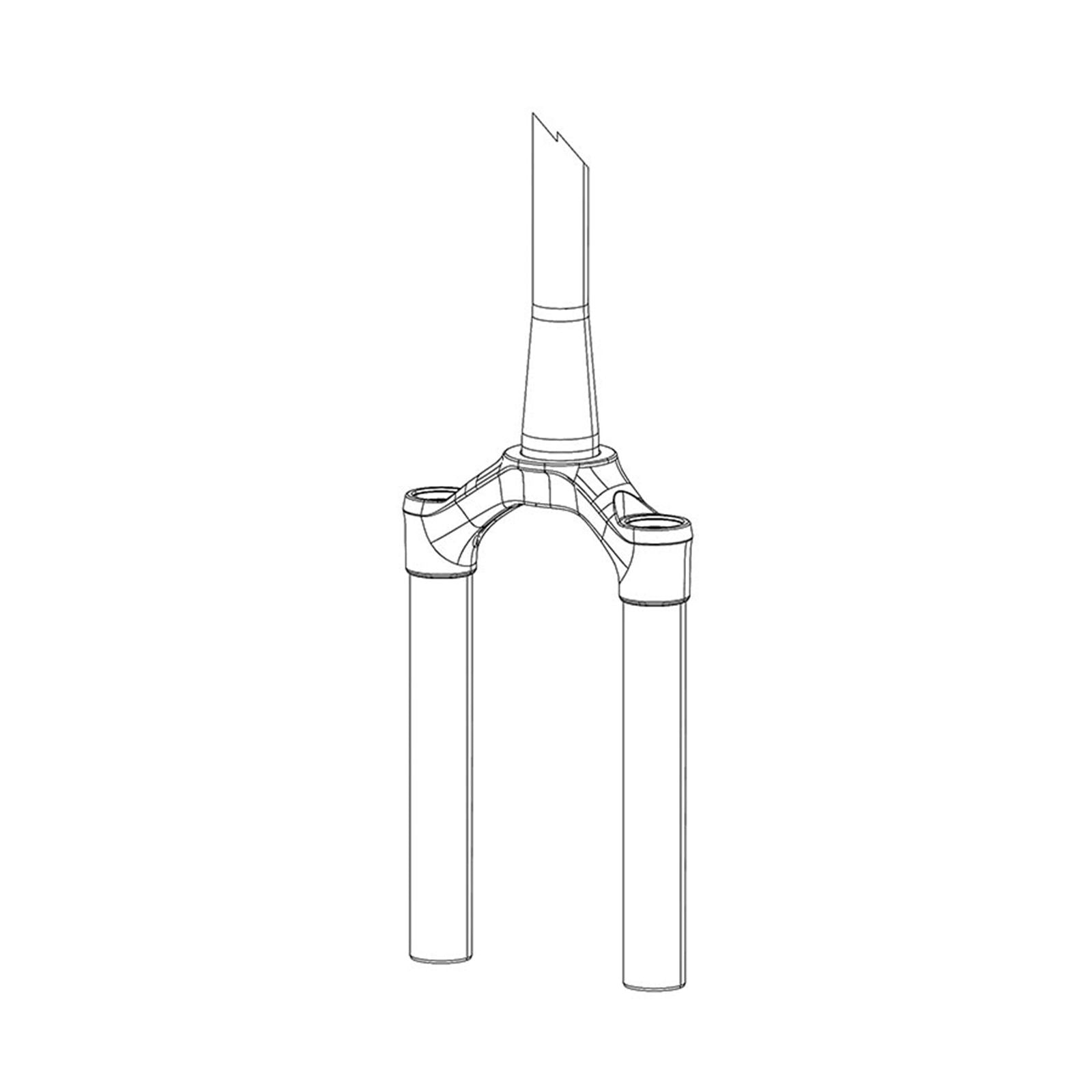 RockShox Fork CSU for SID 2729B 42 - Diffusion Black 11.4018.090.013_1126073