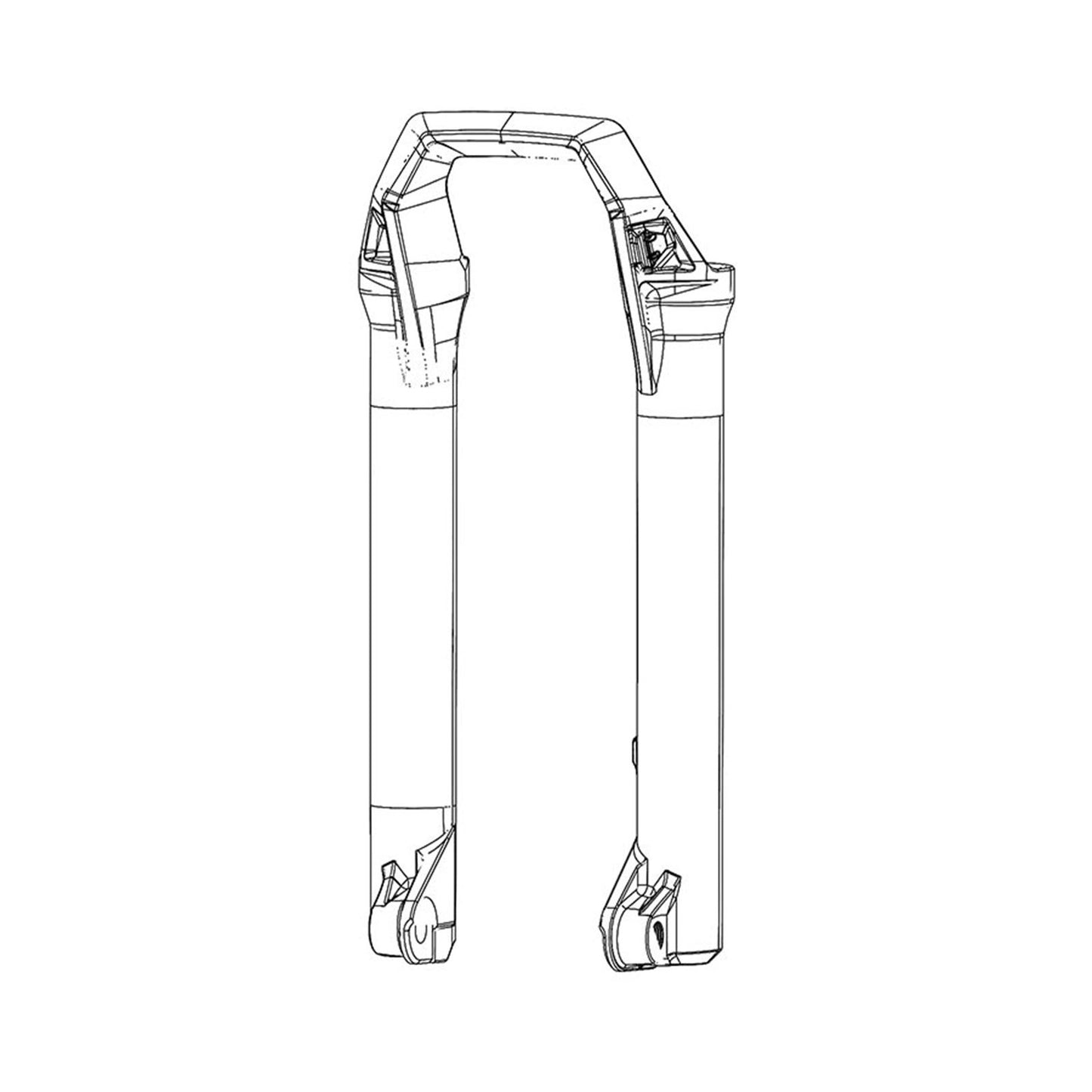 RockShox Lower Leg for ZEB Gloss Black 27.5"  11.4018.091.037_1126050