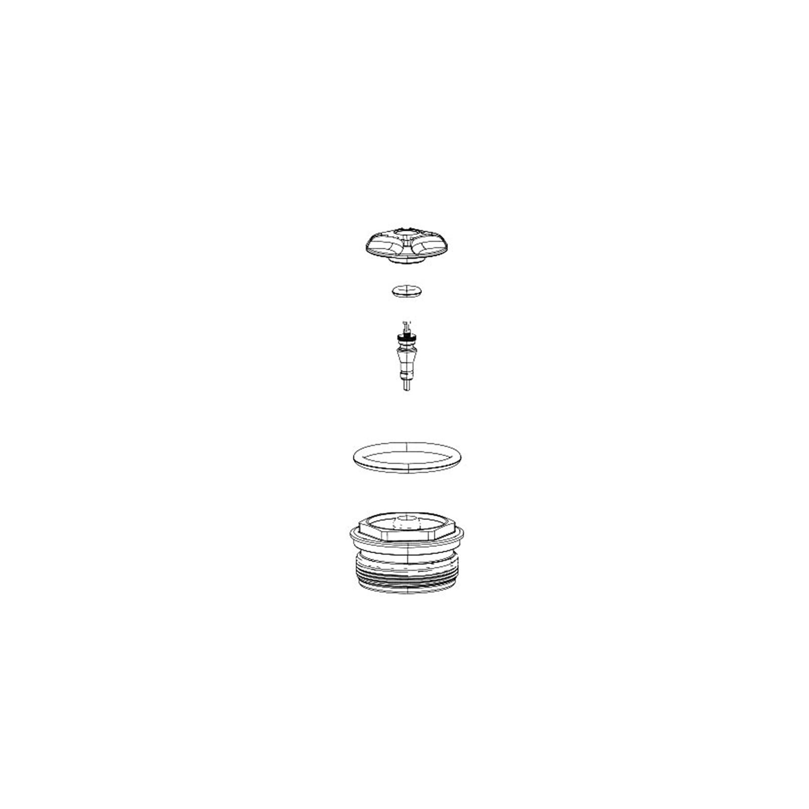 RockShox Top Cap for 32mm Spline - Black 11.4018.012.011_1126103