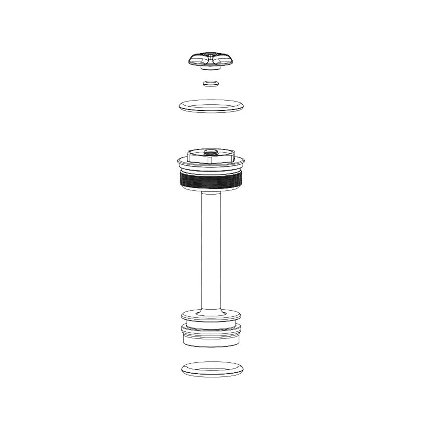RockShox Top Cap for Pike DJ 35mm .5 11.4018.012.013_1126104