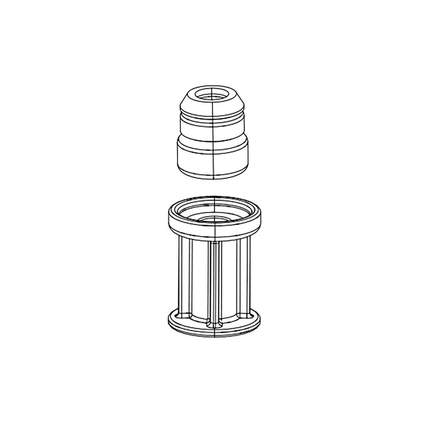RockShox Sealhead for 32mm Debonair - Red 11.4018.096.001_1126120
