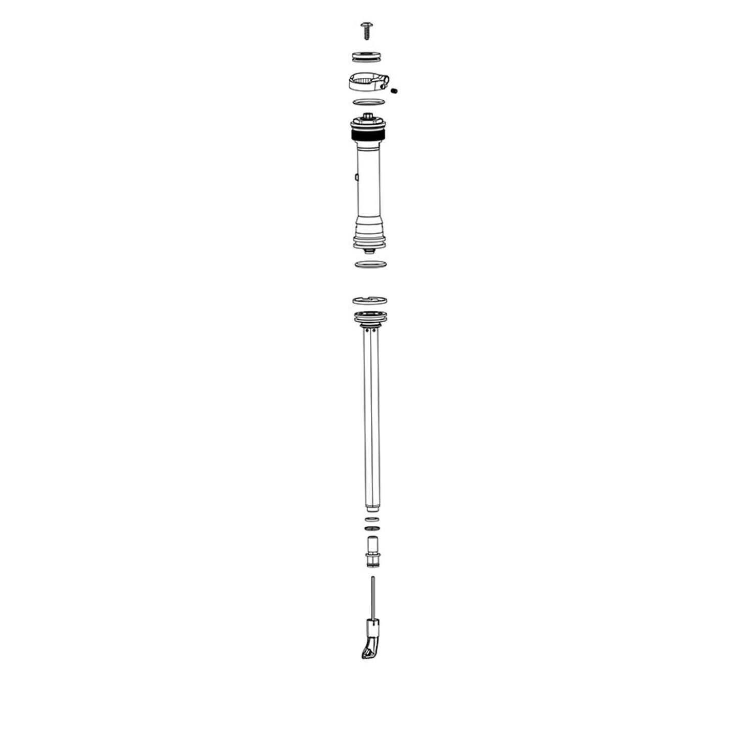 RockShox Damper for 32 Steel Remote 11.4018.104.001_1126080