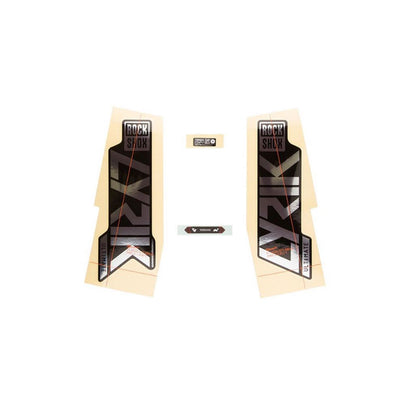 RockShox Decal Kit for Lyrik Ultimate - Polar Foil for Gloss Black 11.4018.105.015_978132