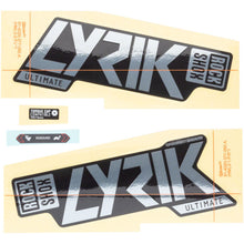 RockShox Decal Kit for Lyrik Ultimate - Polar Foil for Gloss Black 11.4018.105.015_1277738