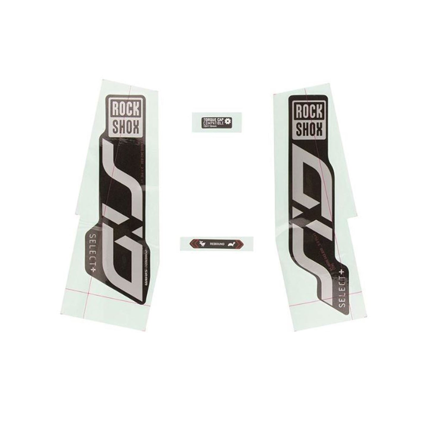 RockShox Decal Kit for SID 80-100 Select - Polar Ink for Diffusion Black 11.4018.105.025_978137