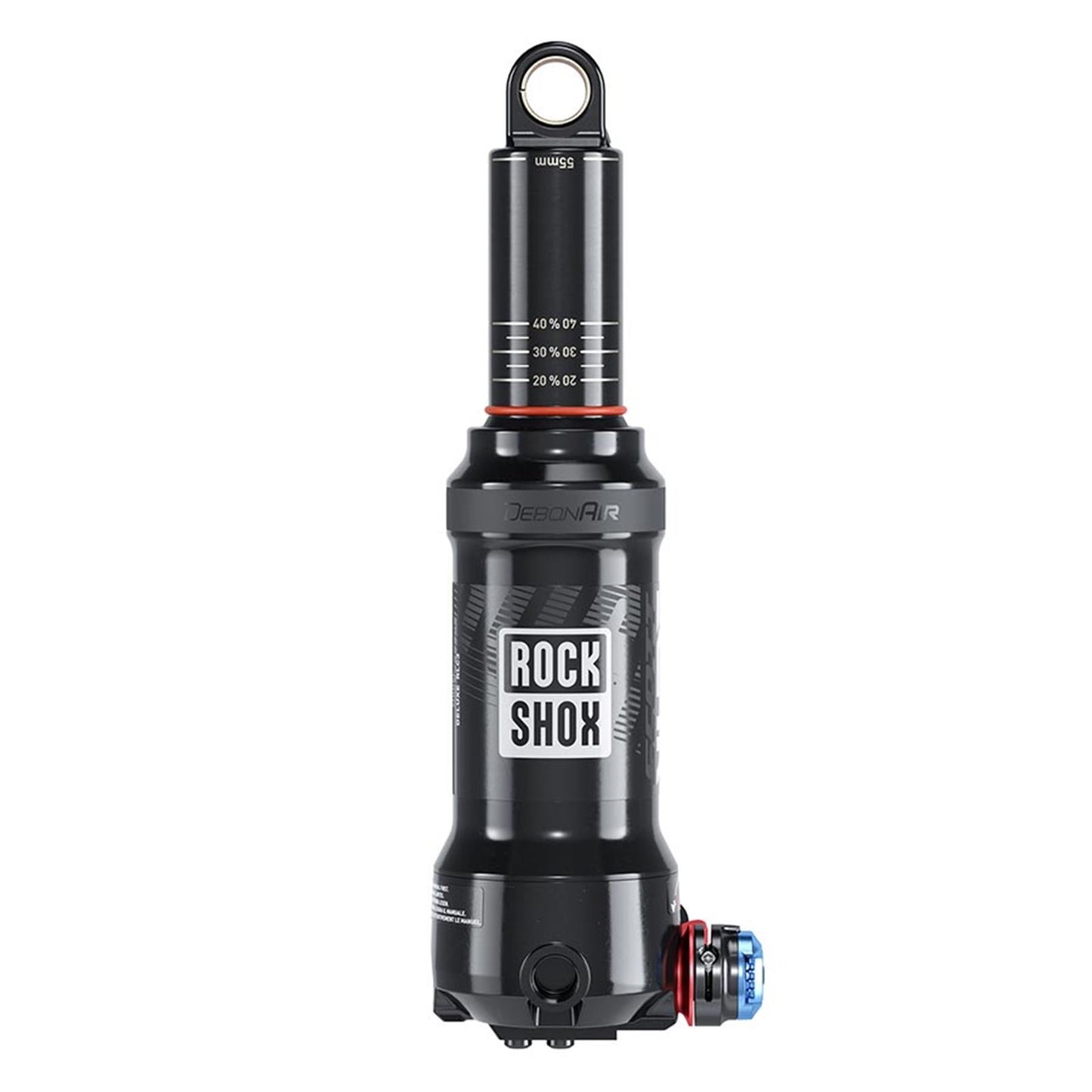 RockShox Deluxe Nude RLC3 Rear Shock - 165x40 - 430lb Lockout Force 00.4118.311.000_1126241