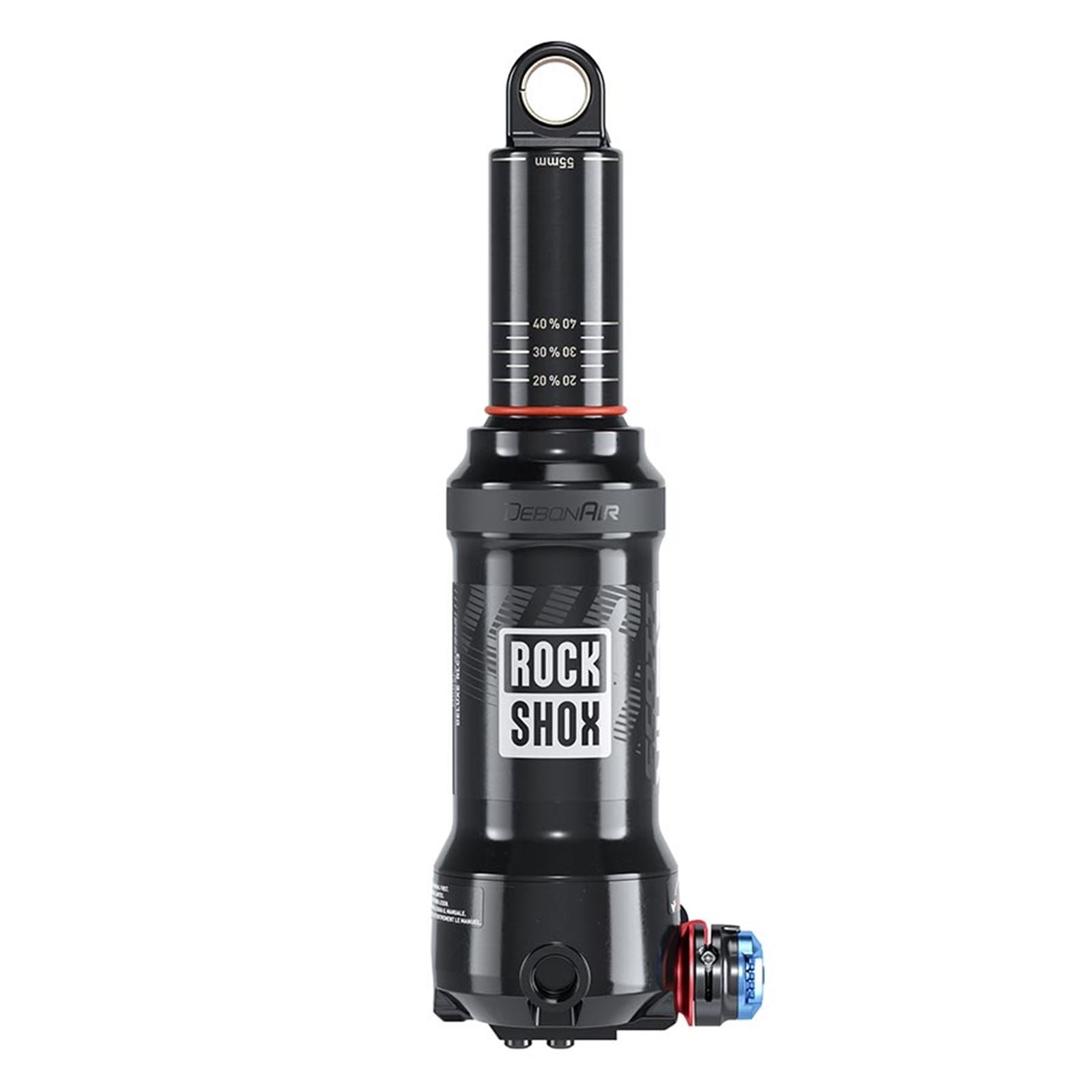 RockShox Deluxe Nude RLC3 Rear Shock 185x55 430lb 00.4118.311.002_1126247