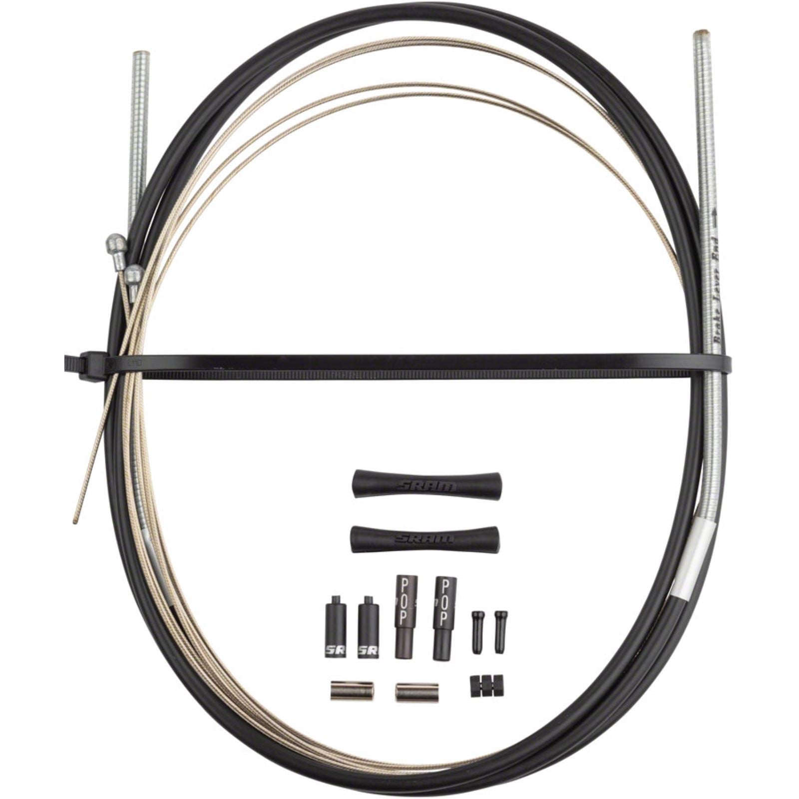 SRAM SlickWire Brake Cable Kit  - Stainless Steel - Black [MPN: 00.7118.006.003]_1279926