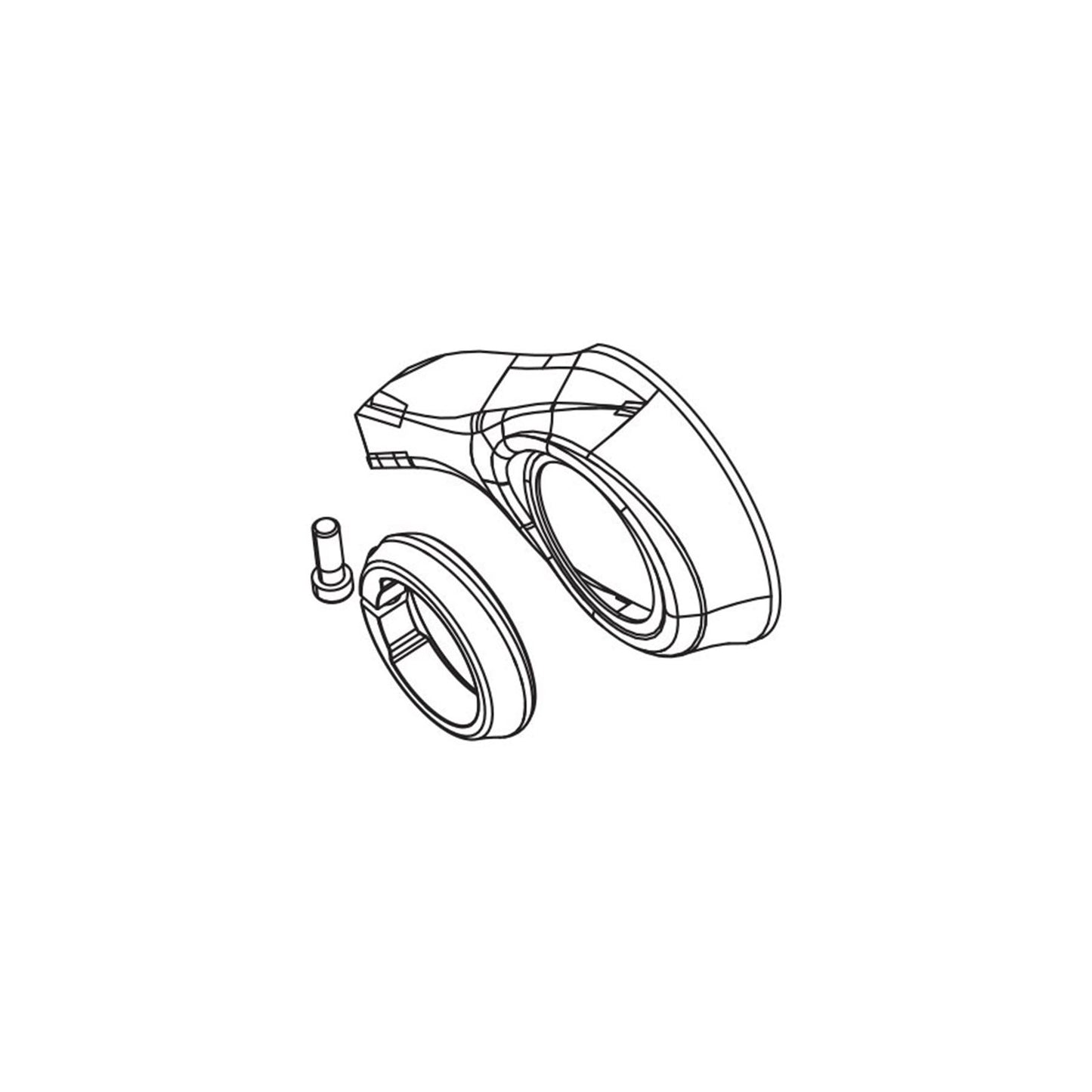 SRAM Twist Grip Cover for XX1 Eagle [MPN: 11.7018.061.010]_1126359
