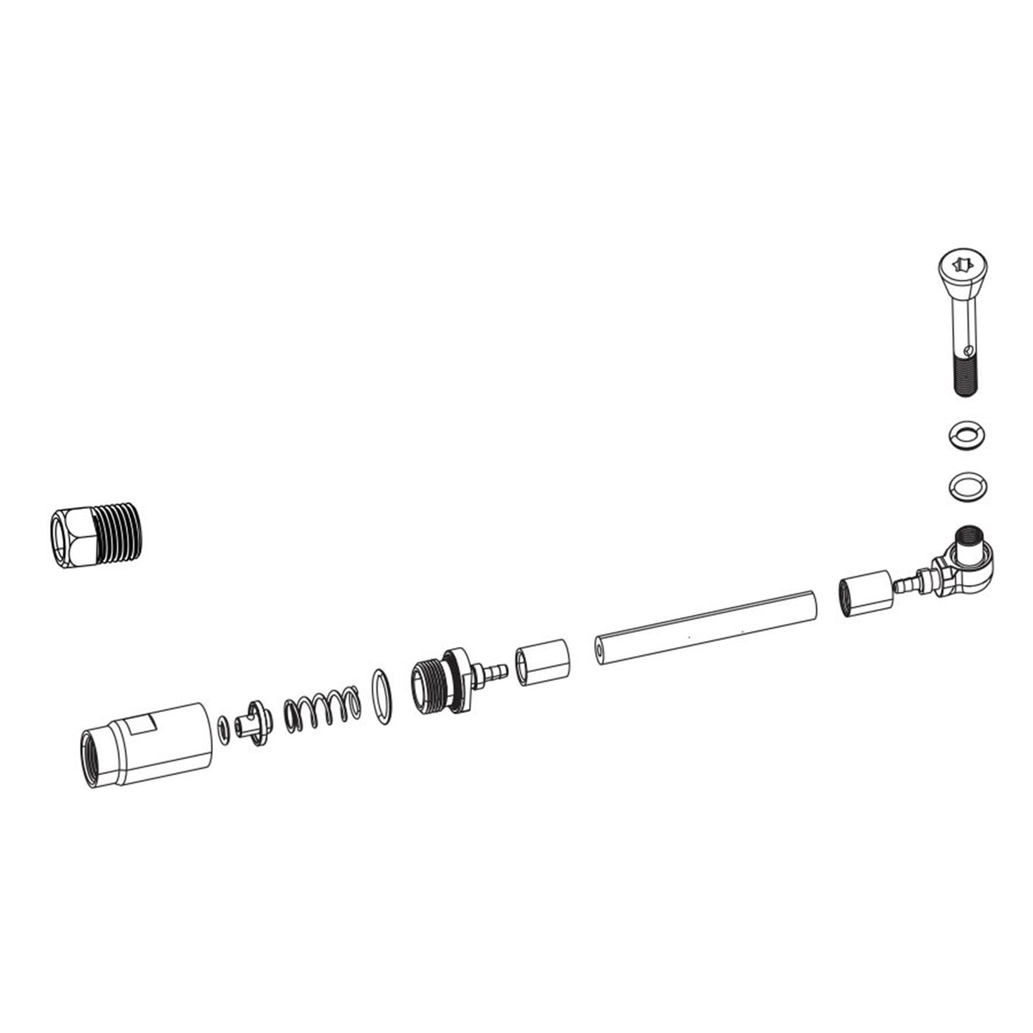SRAM Red eTap HRD Hose Hood Assembly, Stealthamajig, Sold Each  [MPN: 11.5018.042.000]_1126361
