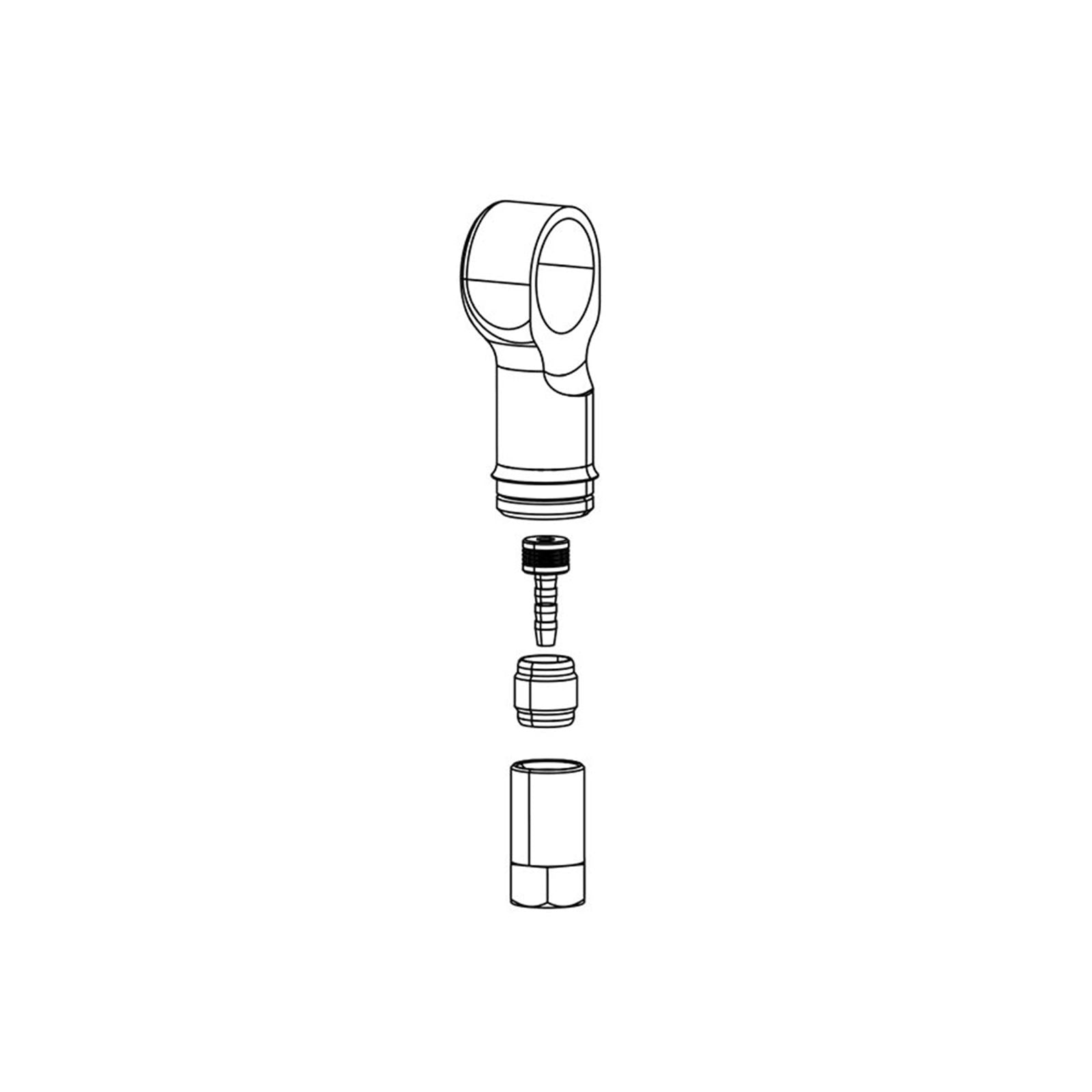 RockShox Hose Fitting Kit for Monarch XX 11.4118.002.000_1126413