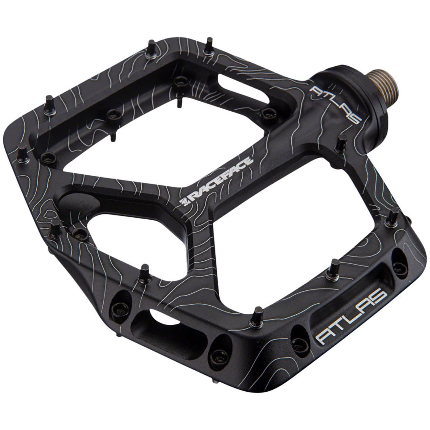 Race Face Atlas Platform Bike Pedals - Black - Pair [MPN: PD22ATLASBLK]_1348512