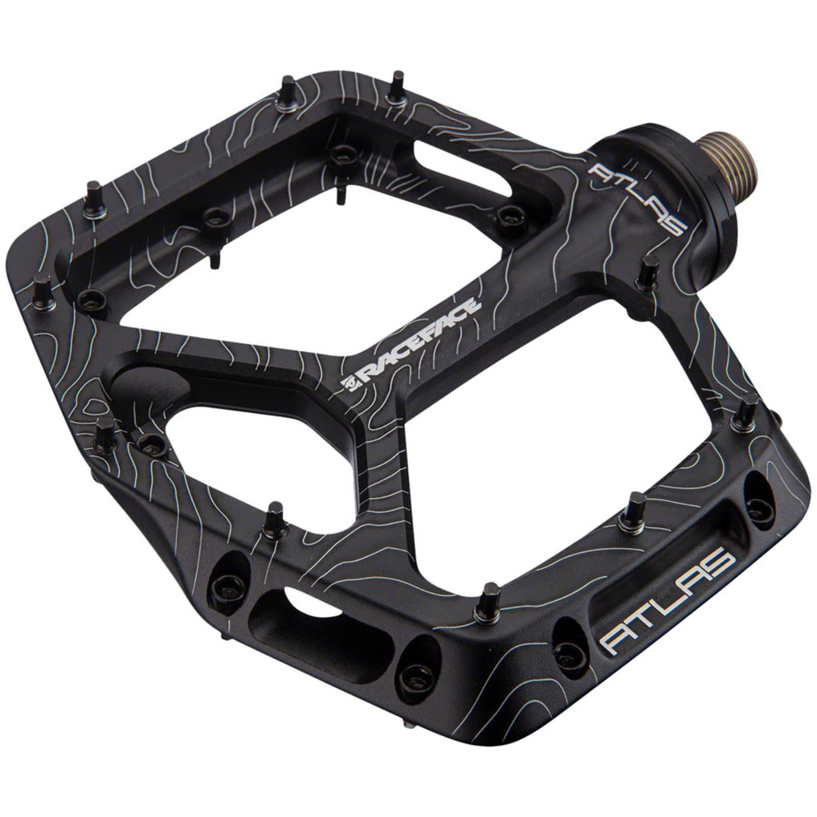 Race Face Atlas Platform Bike Pedals - Black - Pair [MPN: PD22ATLASBLK]_1348512