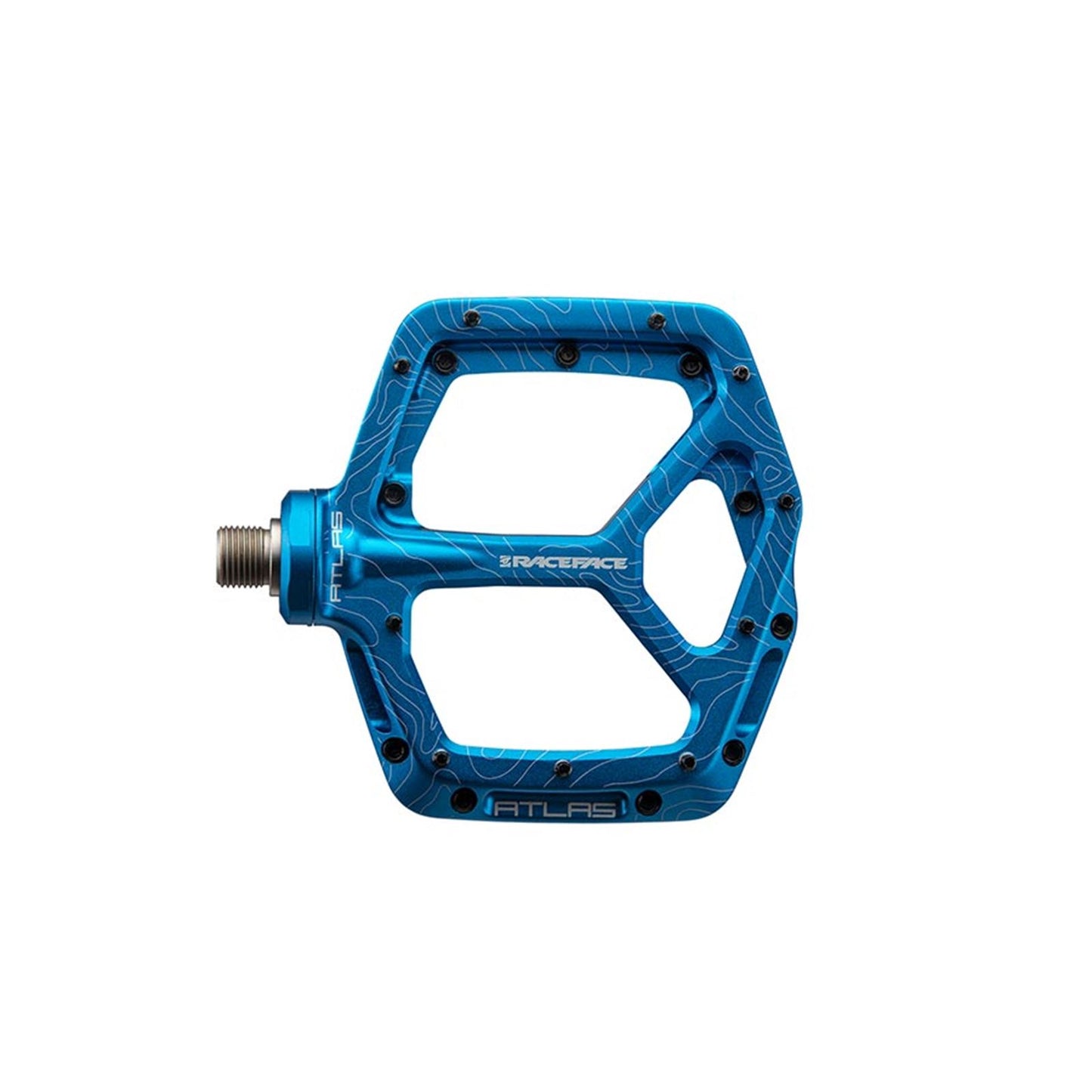 Race Face Atlas Platform Bike Pedals - Blue - Pair [MPN: PD22ATLASBLU]_1126455
