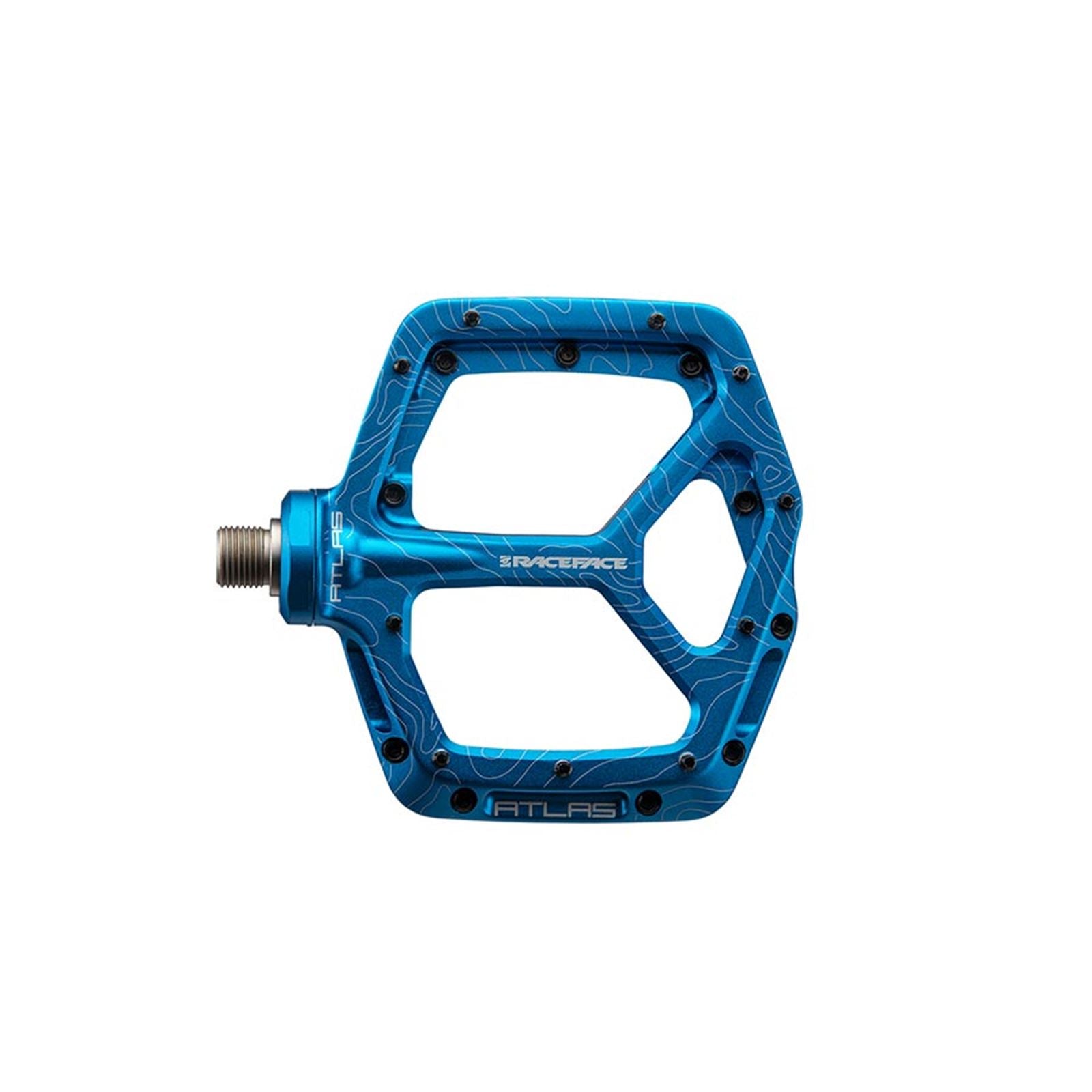 Race Face Atlas Platform Bike Pedals - Blue - Pair [MPN: PD22ATLASBLU]_1126455