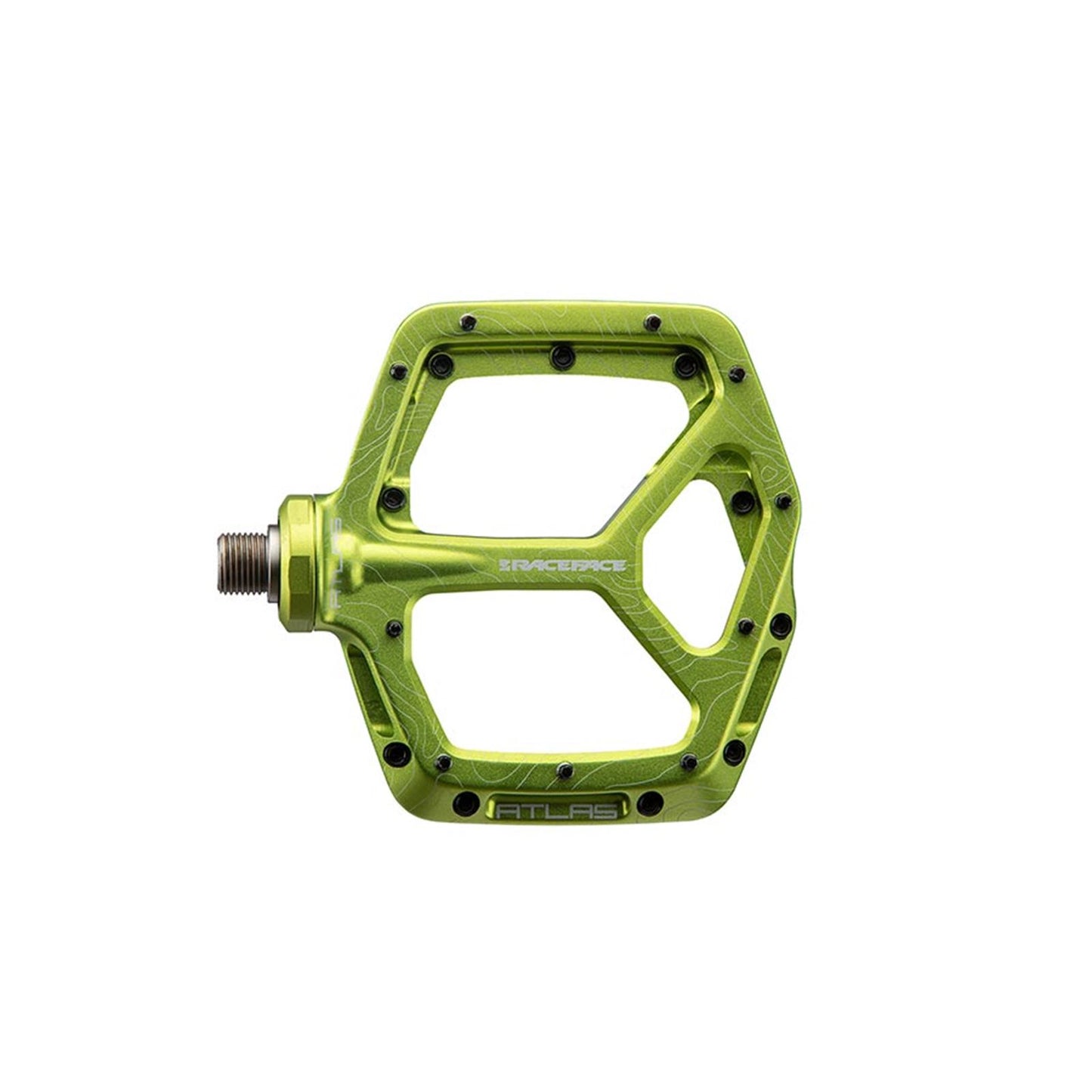 Race Face Atlas Platform Bike Pedals - Green - Pair [MPN: PD22ATLASGRN]_1126458