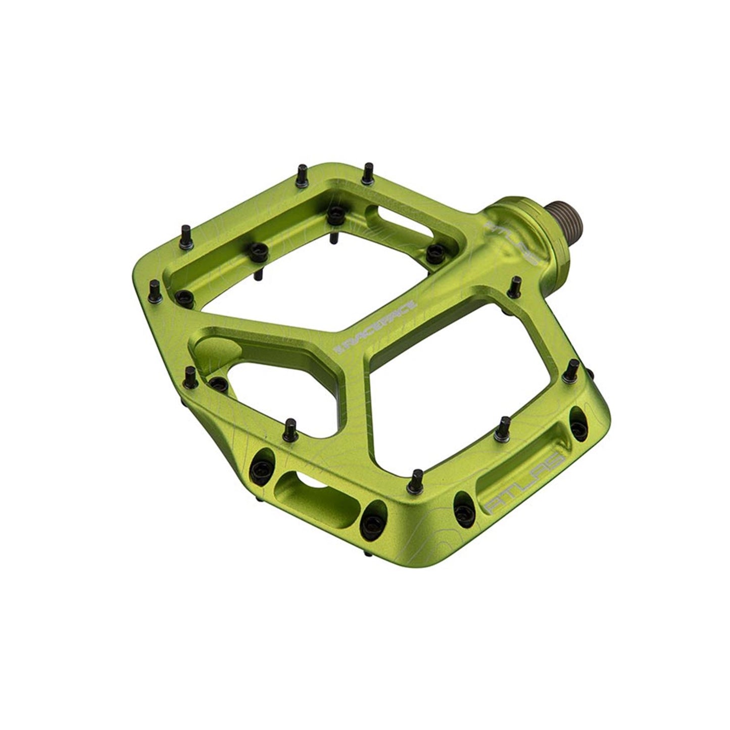 Race Face Atlas Platform Bike Pedals - Green - Pair [MPN: PD22ATLASGRN]_1126459