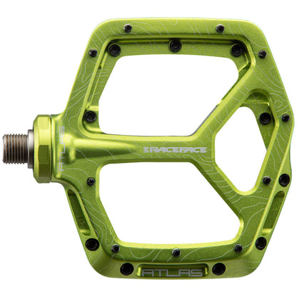 Race Face Atlas Platform Bike Pedals - Green - Pair [MPN: PD22ATLASGRN]_1348444