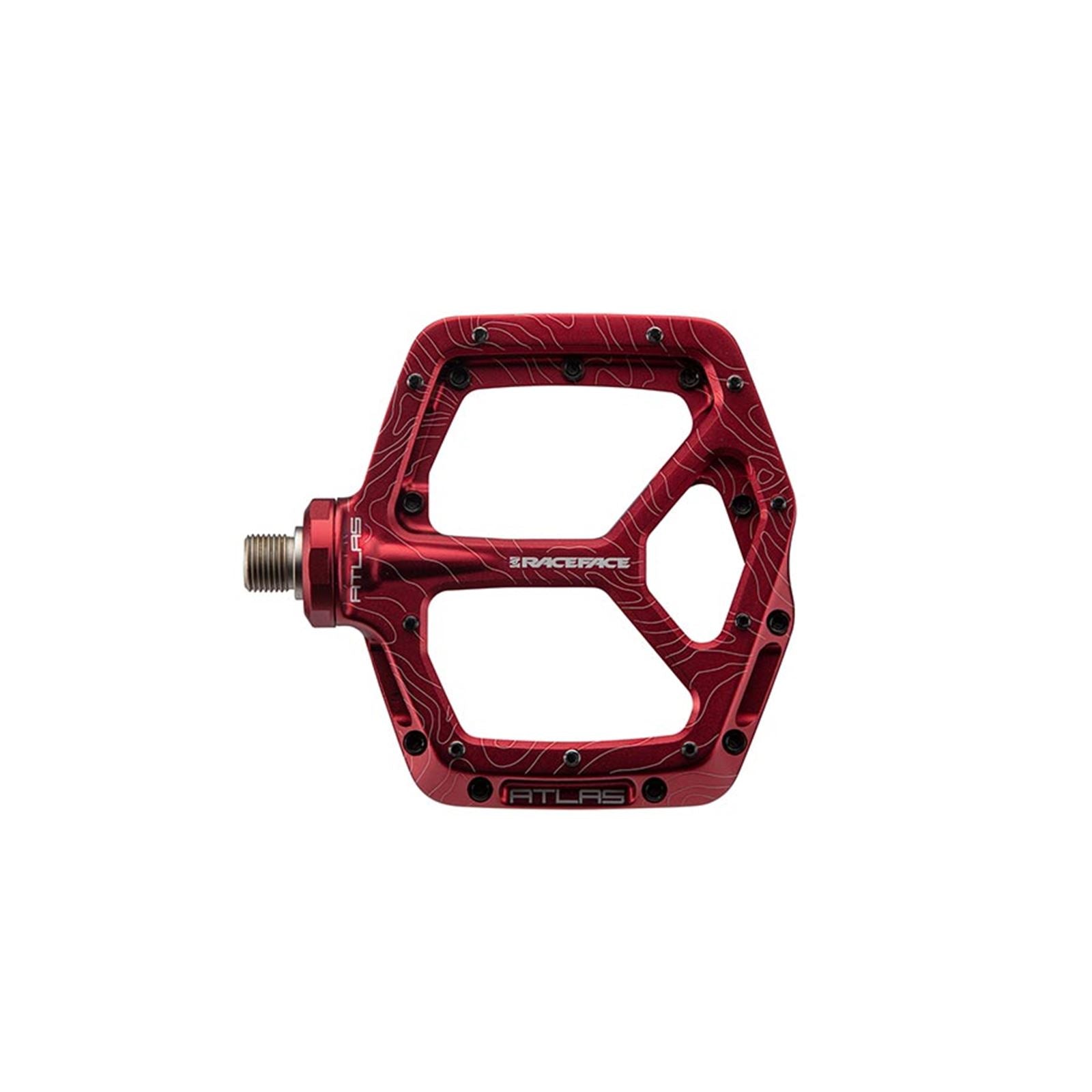 Race Face Atlas Platform Pedals - Red - Pair [MPN: PD22ATLASRED]_1126461