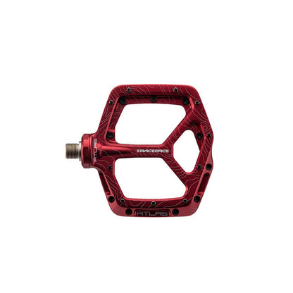 Race Face Atlas Platform Pedals - Red - Pair [MPN: PD22ATLASRED]_1126461