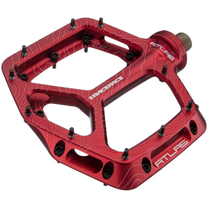 Race Face Atlas Platform Pedals - Red - Pair [MPN: PD22ATLASRED]_1348449