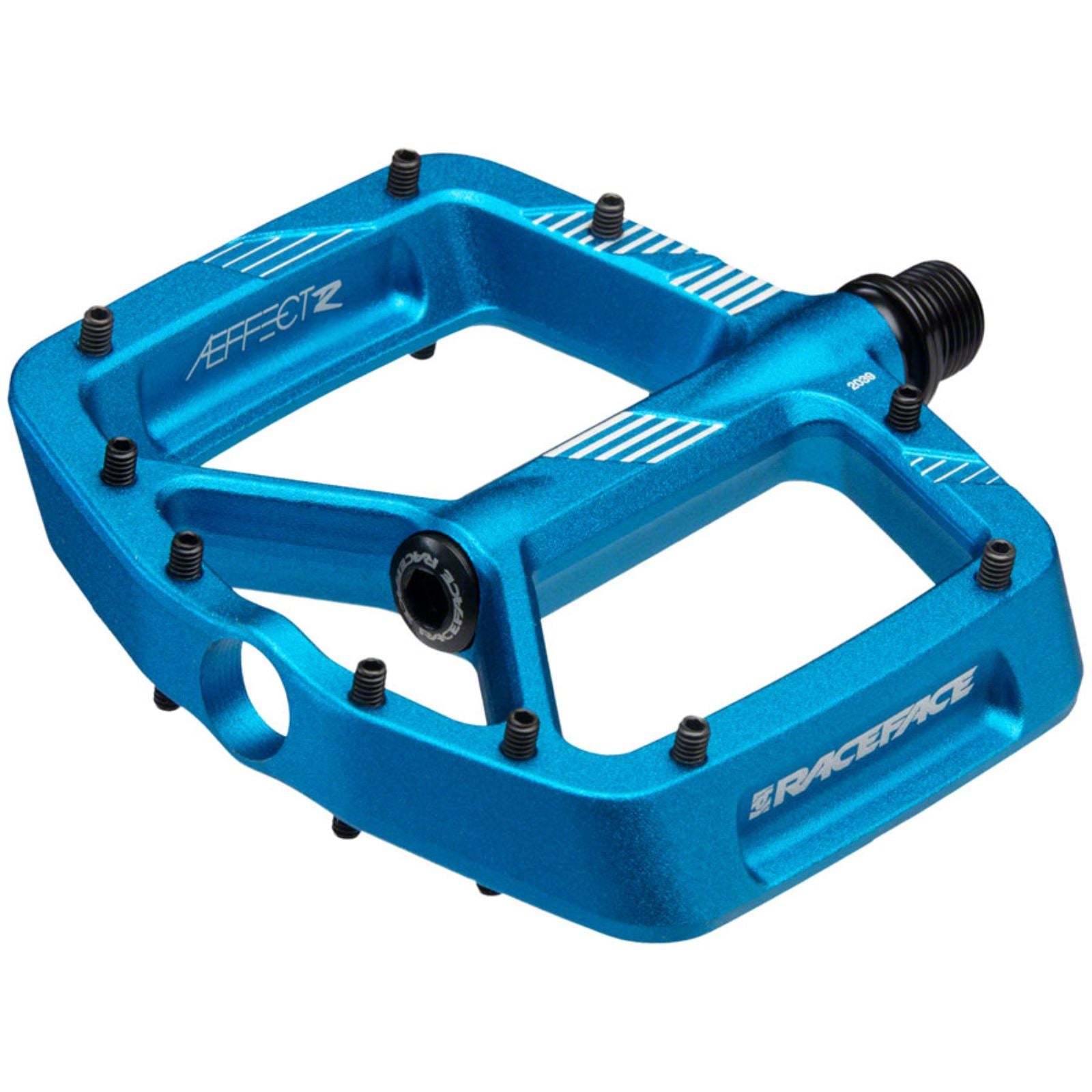 Race Face Aeffect R Platform Bike Pedals - Blue - Pair [MPN: PD22AERBLU]_1348439