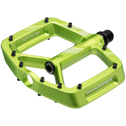 Race Face Aeffect R Platform Bike Pedals - Green - Pair [MPN: PD22AERGRN]_1348300