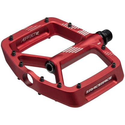 Race Face Aeffect R Platform Bike Pedals - Red - Pair [MPN: PD22AERRED]_1348232