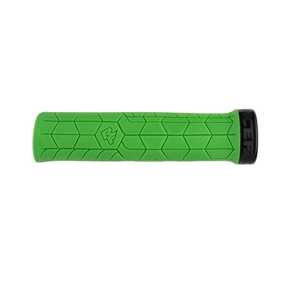 Race Face Getta Grip 33mm Bike Grips - Green/Black - Pair [MPN: GP20GETTA33GRNBLK]_1126503