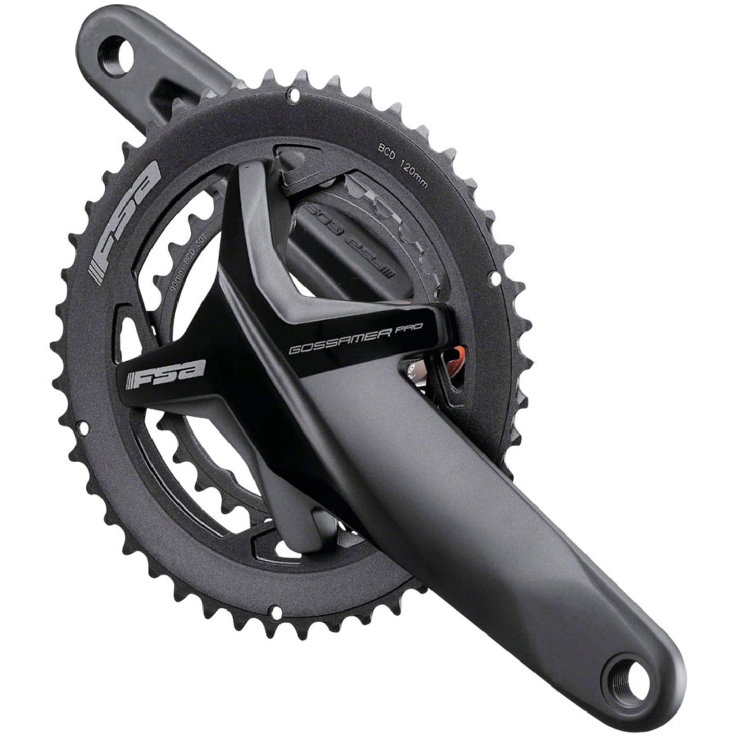 Full Speed Ahead Gossamer Pro Crankset 172.5mm - Black - Road  [MPN: 336-0347554090]_1356548