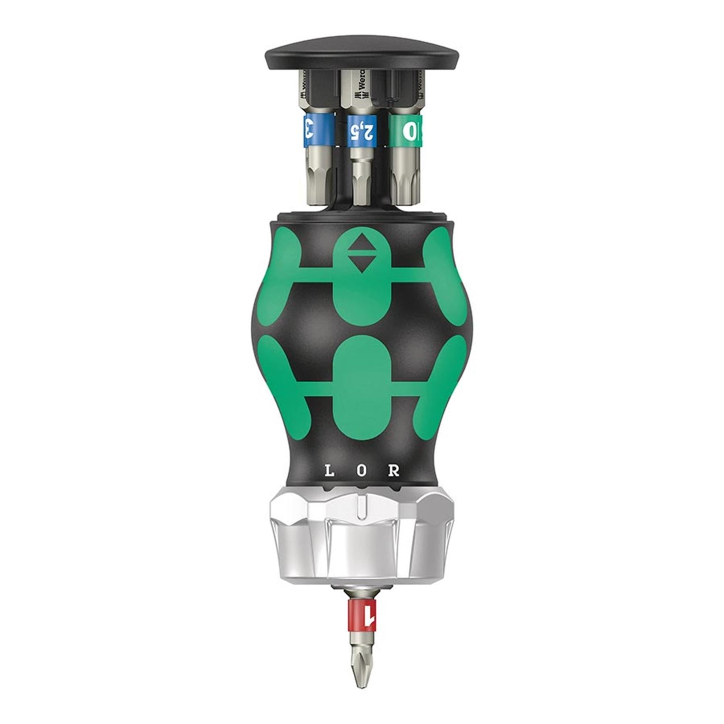 Wera Bicycle Set 5 Stubby Screwdriver Ratchet Function 1/4''Hex [MPN: 05004185001]_1126831