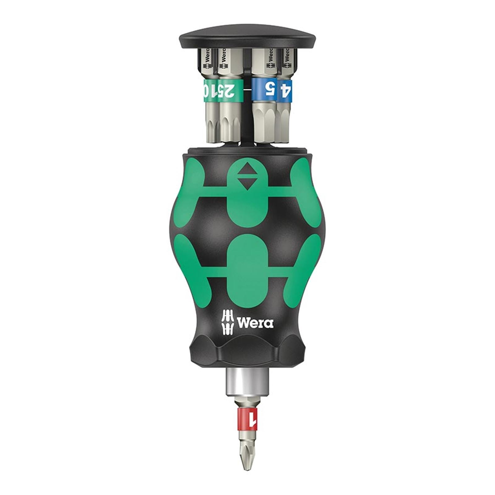 Wera Bicycle Set 11 Stubby Screwdriver 1/4''Hex with Integrated Magazine [MPN: 05004179001]_1126837