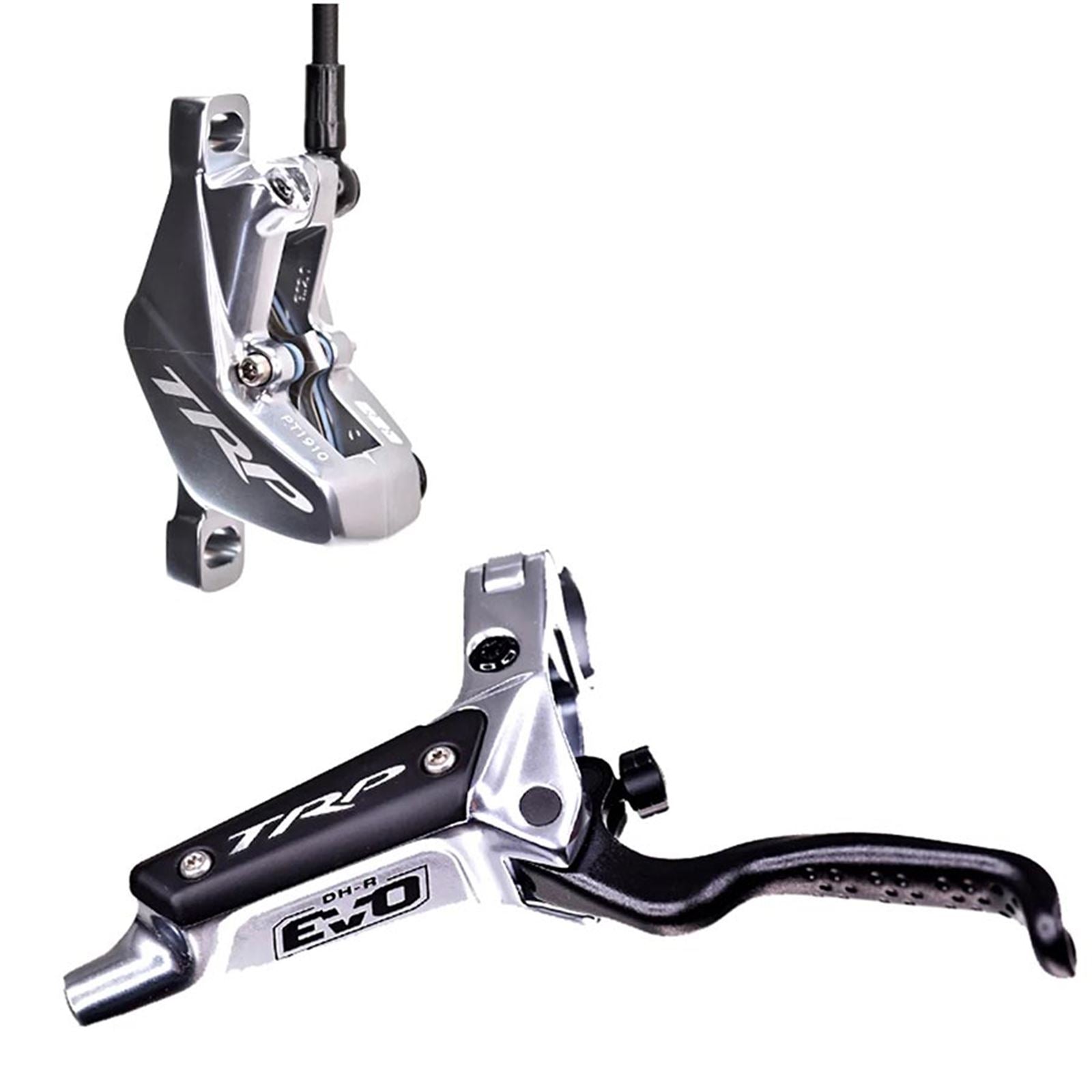 TRP Cycling Components DH-R EVO MTB Hydraulic Disk Brake - Right - Silver CLOSEOUT [MPN: ABHD000789]_1370652