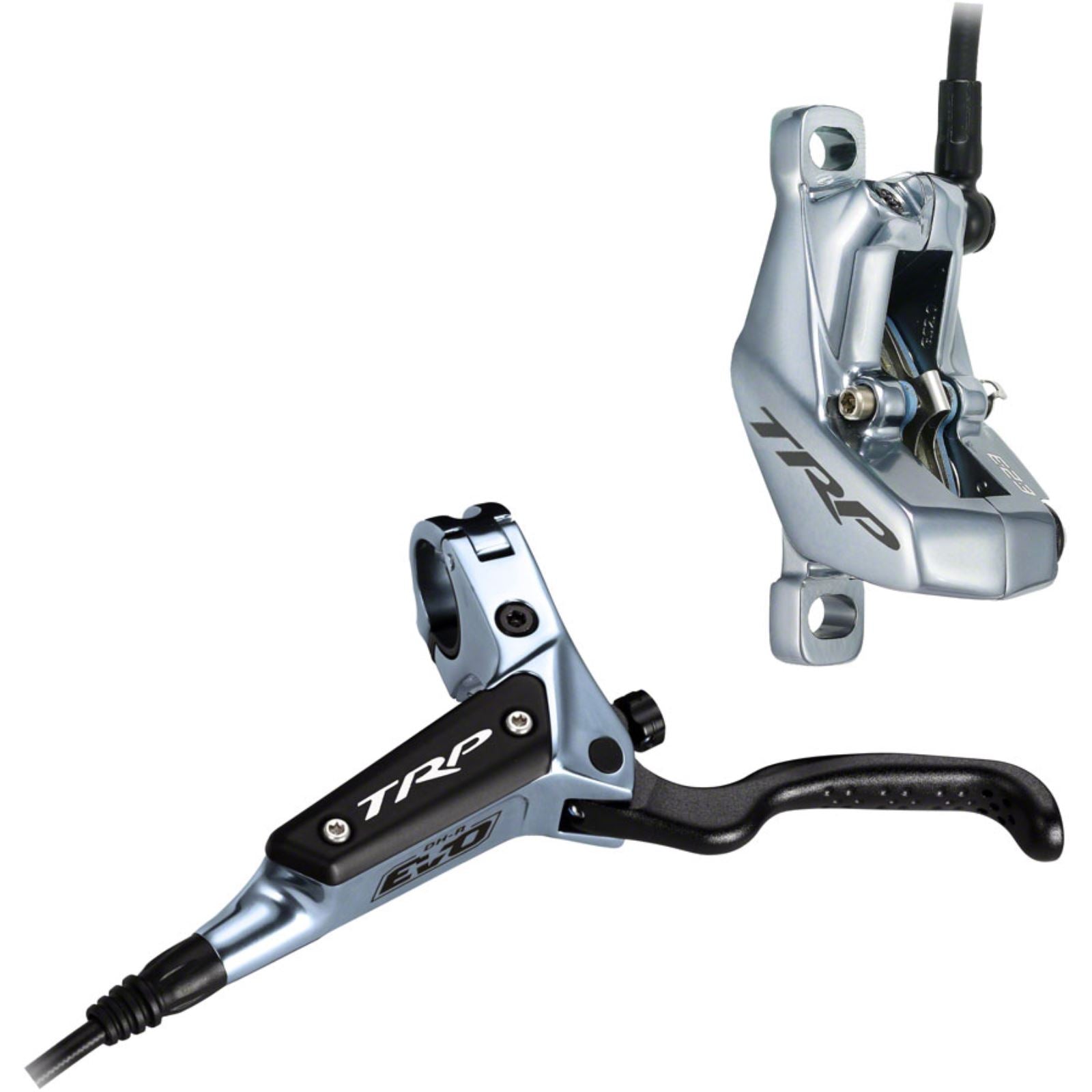 TRP Cycling Components DH-R EVO MTB Hydraulic Disk Brake - Right - Silver CLOSEOUT [MPN: ABHD000789]_1370655