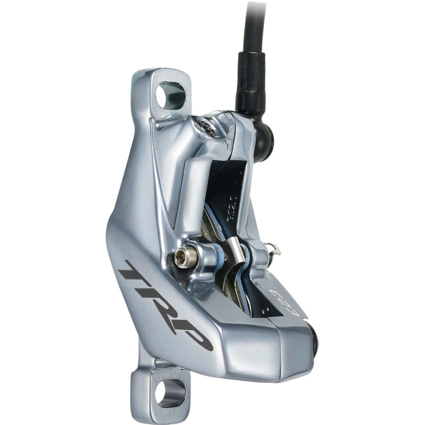 TRP Cycling Components DH-R EVO MTB Hydraulic Disk Brake - Right - Silver CLOSEOUT [MPN: ABHD000789]_1370657