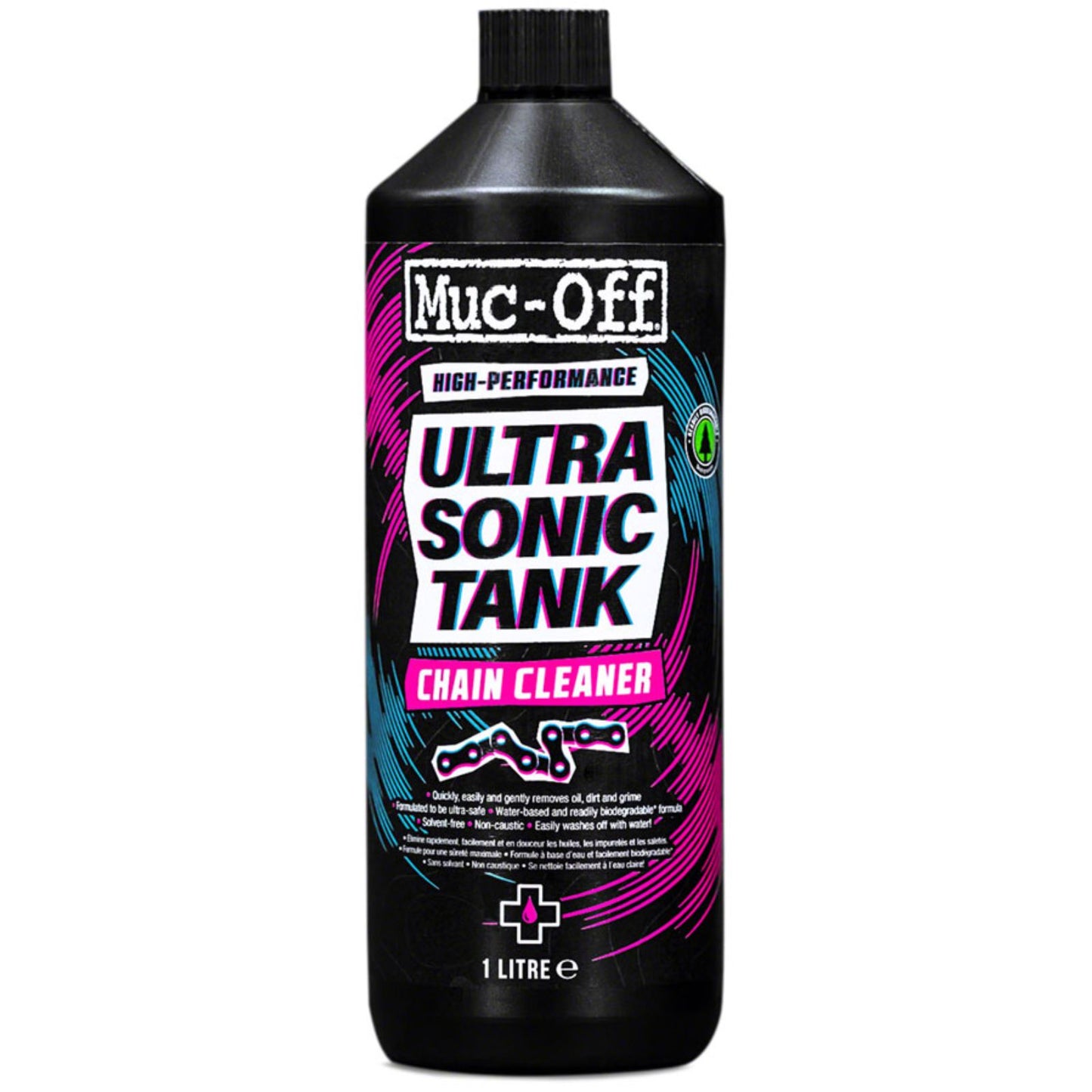 Muc-Off Ultrasonic - Chain Cleaner - Degreaser - 1L [MPN: 20528US]_1353720
