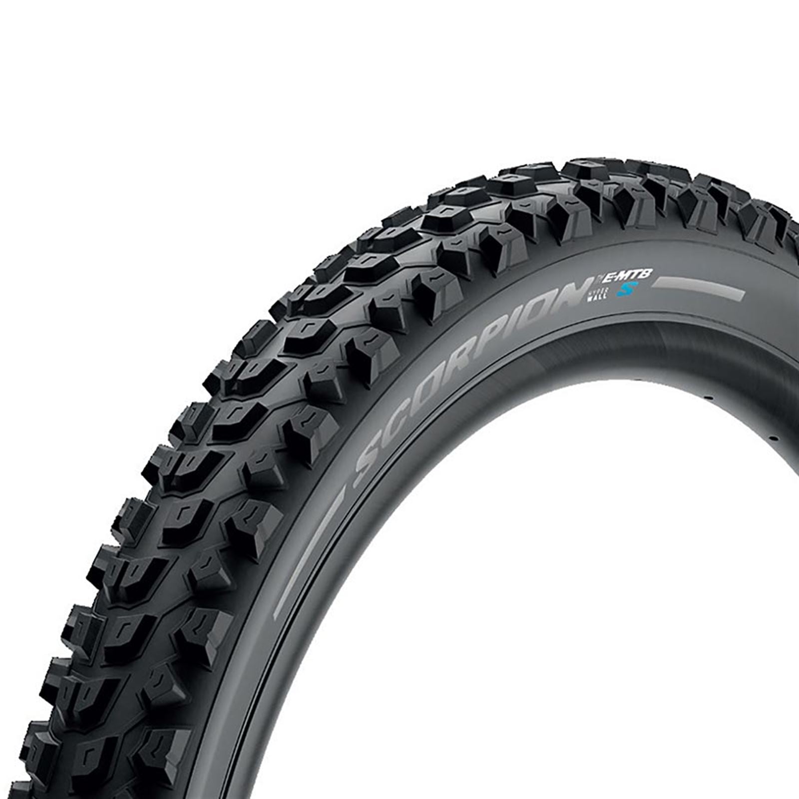 Pirelli - Bicycle Scorpion E-MTB S Mountain Bike Tire - 27.5x2.60 60TPI - Black 4194300_1127634
