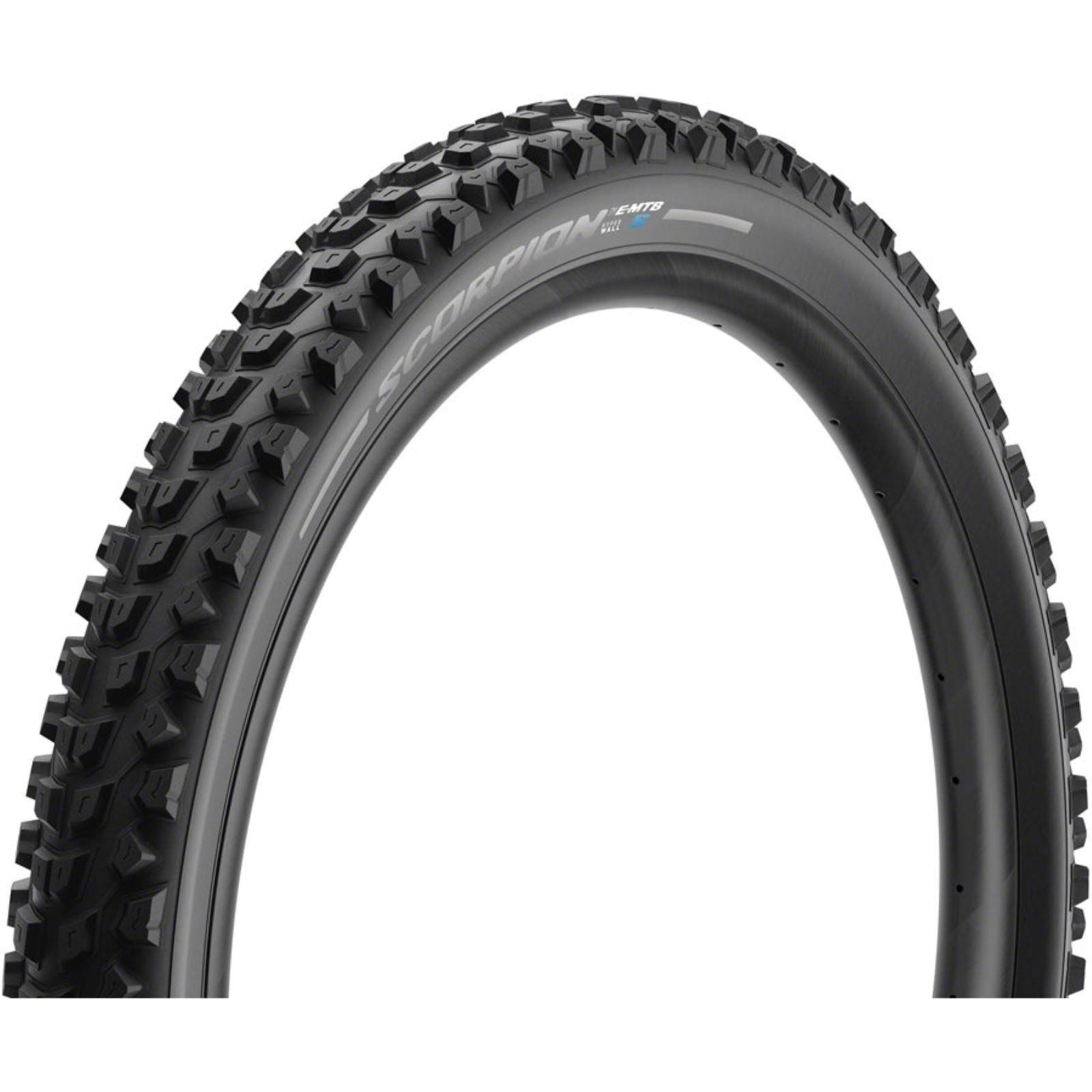 Pirelli - Bicycle Scorpion E-MTB S Mountain Bike Tire - 27.5x2.60 60TPI - Black 4194300_1357609
