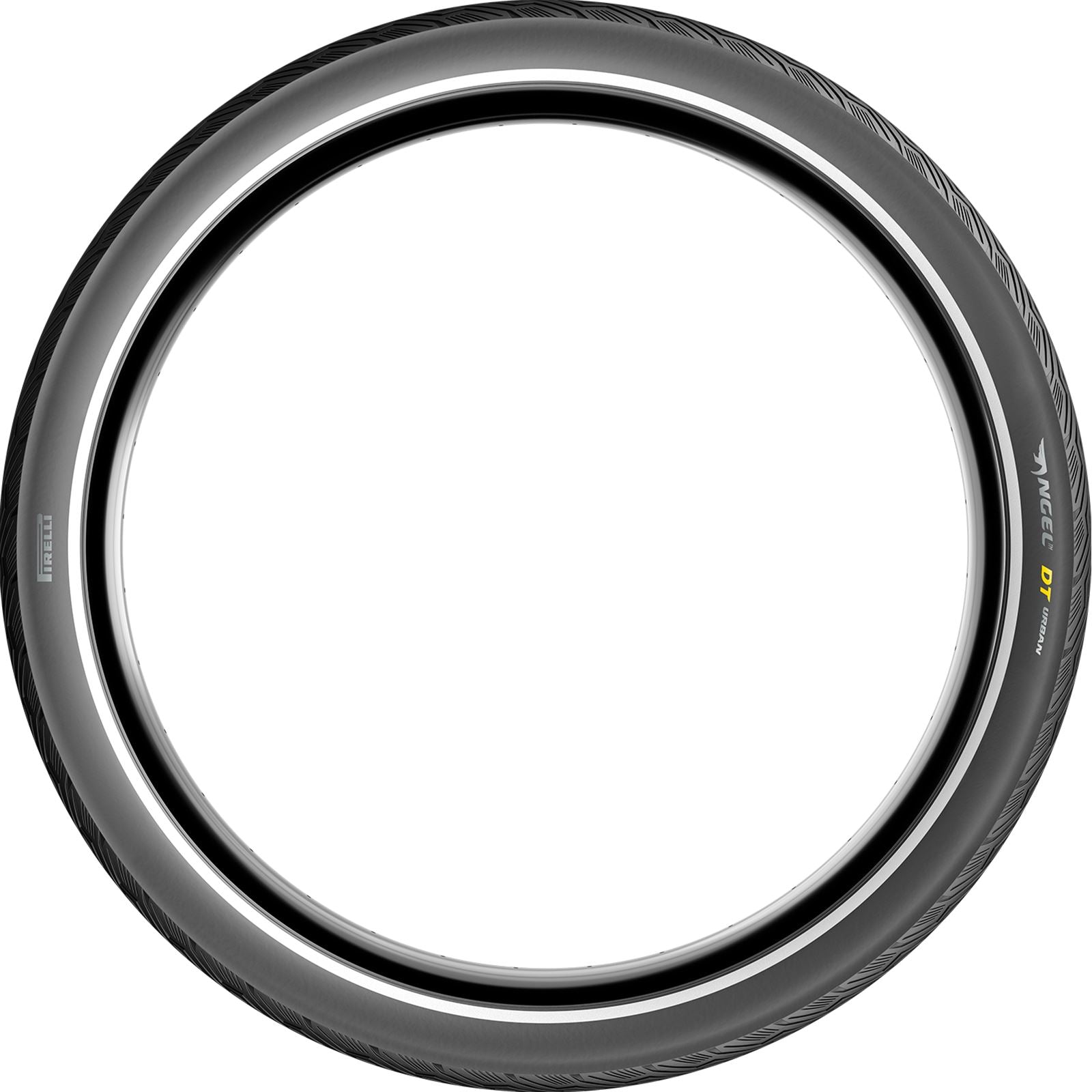 Pirelli - Bicycle Angel DT Urban Hybrid Bike Tire 700x47C - Black 4126200_1133628