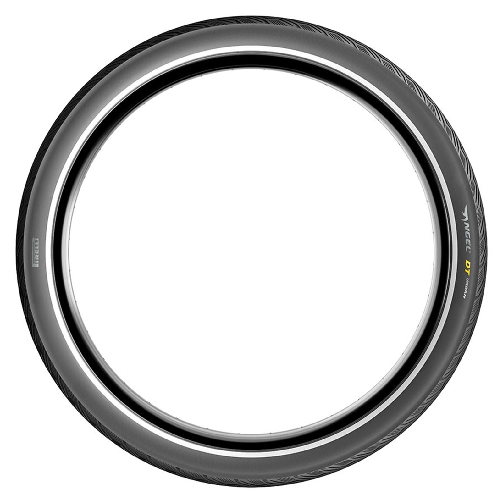 Pirelli - Bicycle Angel DT Urban Hybrid Bike Tire 700x52C - Black 4126300_1127713