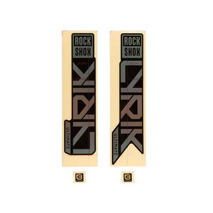RockShox Decal Kit for Lyrik Ultimate Gloss Rainbow for High Gloss Black 11.4018.105.060_1127895