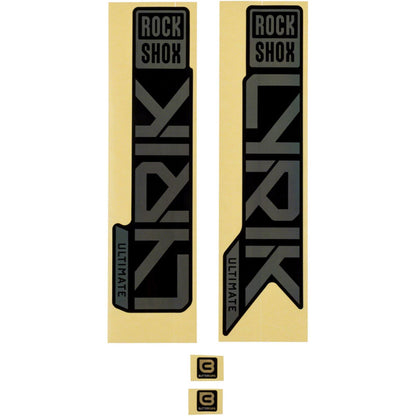 RockShox Decal Kit for Lyrik Ultimate Gloss Rainbow for High Gloss Black 11.4018.105.060_1356395